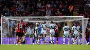 Bournemouth denied dramatic Newcastle win as VAR rules out stoppage-time goal
