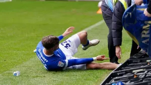 Cardiff question Swansea security after Ollie Tanner is injured in celebrations