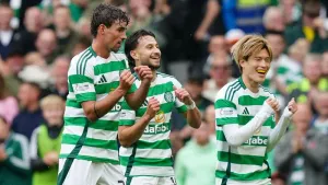 Celtic begin William Hill Premiership title defence with rout of Kilmarnock