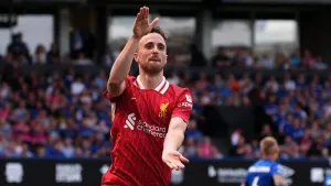 Diogo Jota happy to take centre stage under Arne Slot