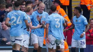 Erling Haaland extends perfect Premier League scoring record with Ipswich treble