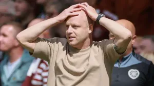 Hearts dumped out of Premier Sports Cup by Championship Falkirk