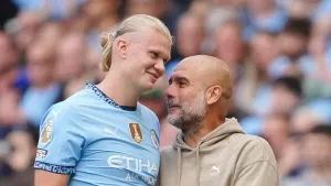 Man City striker Erling Haaland is in a better place this season – Pep Guardiola
