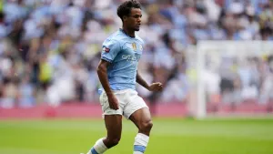 Manchester City’s Oscar Bobb set for spell on sidelines with fractured leg