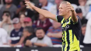 Pep Guardiola: Even a defender with a gun could not stop Erling Haaland