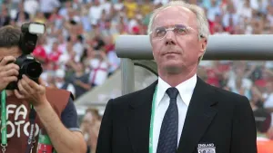 Three quarter-finals and 5-1 Germany win – Sven-Goran Eriksson’s England record