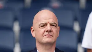 FIFA president Gianni Infantino is holding a meeting with broadcasters with no rights deals for next summer’s Club World Cup