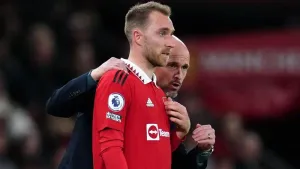 Erik ten Hag and Christian Eriksen criticise Man United’s desire in Twente draw