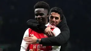 Arsenal trio Saka, Calafiori and Timber very uncertain to face Liverpool – Arteta