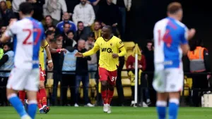 Blackburn remain winless on the road as Edo Kayembe fires Watford to victory
