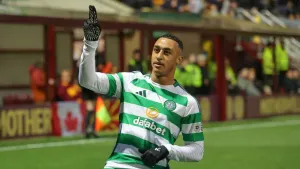 Celtic striker Adam Idah awaiting scan results on ankle injury