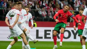 Cristiano Ronaldo hits 133rd Portugal goal in victory over Poland