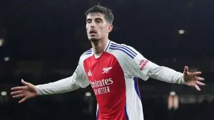 Kai Havertz and Bukayo Saka goals earn Arsenal claim statement win against PSG