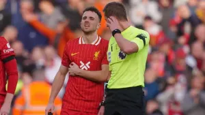 Liverpool boss Arne Slot rules out Diogo Jota for Arsenal clash