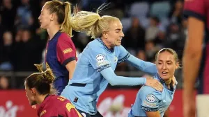 Man City claim statement victory on Women’s Champions League return