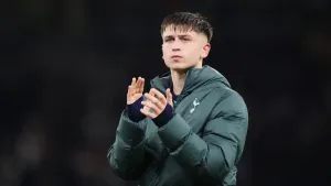 Tottenham midfielder James Maddison compares Mikey Moore to Neymar