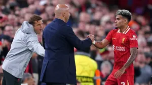 Arne Slot did not expect Luis Diaz to impress so much in makeshift striker role