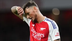 Arsenal defender Ben White set for injury lay-off