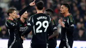 Arsenal hit five to crush sorry West Ham and go second in Premier League