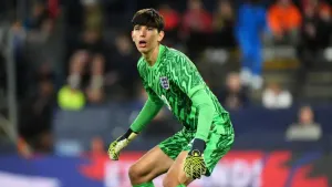 England Under-21 goalkeeper James Beadle helped his side keep a clean sheet in Spain (Bradley Collyer/PA)