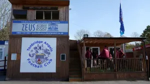 Harborough thrash Tonbridge to reach FA Cup second round