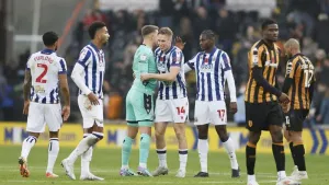Hull booed off after home loss to West Brom as pressure increases on Tim Walter