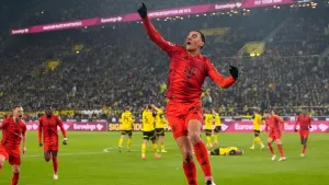 Jamal Musiala saves point for Bayern in Der Klassiker after Harry Kane limps off