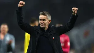 Kieran McKenna savours ‘special’ Ipswich win at Spurs in Ed Sheeran-designed kit