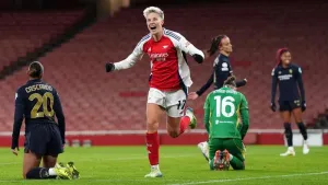 Lina Hurtig caps a satisfying night of Champions League progress for Arsenal