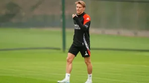 Martin Odegaard returns to full training for Arsenal