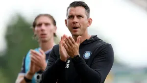 Matt Bloomfield: Wycombe will not get carried away despite moving top of table