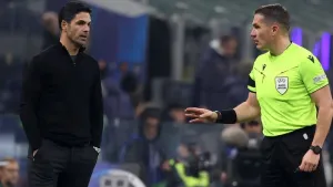Mikel Arteta fumes over penalty decisions as Arsenal lose to Inter Milan