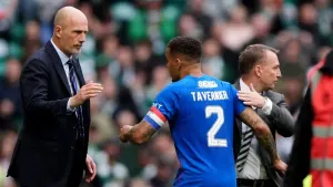 Philippe Clement explains decision to bench captain James Tavernier in Greece