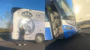 Real Madrid bus crashes on M40 after Liverpool defeat