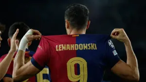 Robert Lewandowski joins Cristiano Ronaldo and Lionel Messi in 100 goal club