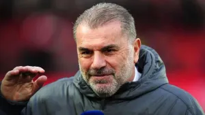 Ange Postecoglou remains determined to bring success to Tottenham