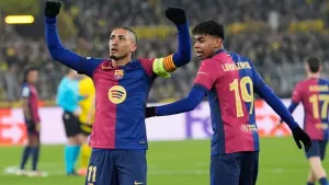 Barcelona second in Champions League after thrilling win at Borussia Dortmund