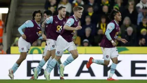 Burnley edge comeback win at Norwich and reclaim third place in Championship