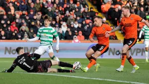 Celtic unable to break down stubborn Dundee United