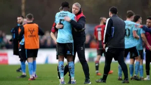 Grant McCann hails ‘incredible’ Billy Sharp after Doncaster survive FA Cup scare