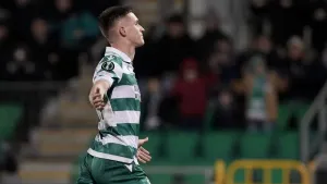 Johnny Kenny brace helps Shamrock book knockout spot with Borac win