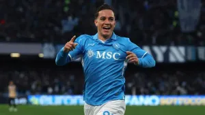 Napoli draw level with Serie A leaders Atalanta as Fiorentina hold Juventus