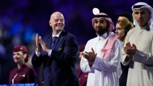 What are the key issues around Saudi Arabia being awarded the 2034 World Cup?