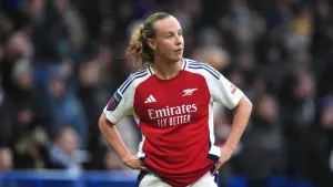 Beth Mead scored twice as Arsenal beat Bristol City 5-0 in the Women’s FA Cup (Bradley Collyer/PA)