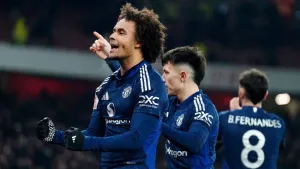 Arsenal pay penalty as Manchester United win shootout to progress in FA Cup