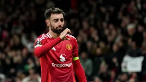 Bruno Fernandes scores stoppage-time winner as Manchester United beat Rangers