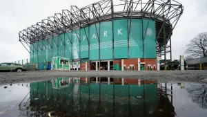 Celtic assessing storm damage to their stadium as clash with Dundee in doubt