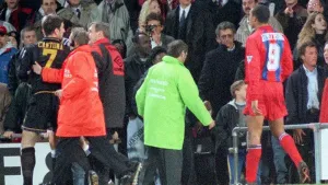 Eric Cantona’s kung-fu kick – 30 years on from the moment that shocked football