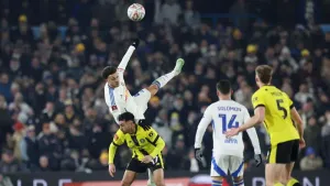 Leeds avoid an FA Cup upset by edging out Harrogate
