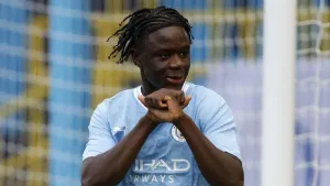 Mahamadou Susoho celebrates first goal for Peterborough in Wigan win